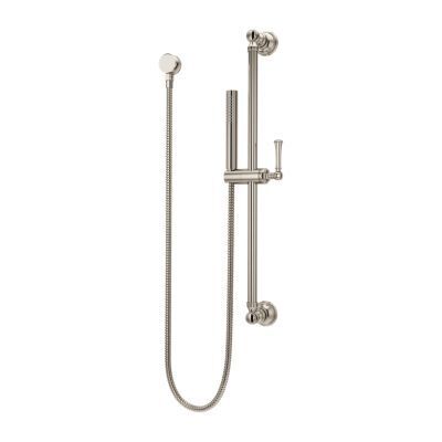 Pfister Polished Nickel Tisbury Slide Bar Kit With Hand Shower