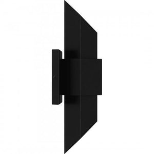 Quoizel CHS8307MBKG Chasm Outdoor wall led light matte black gold Outdoor Lantern