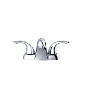 Gerber G0043018 Chrome Viper Two Handle Centerset Lavatory Faucet Less Drain 1.2GPM