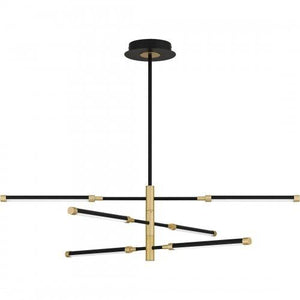 Quoizel PCAZA340MBK Azalea Island led light matte black Island Light