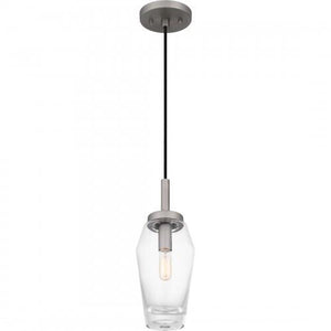Quoizel QPP6190AN Quoizel Piccolo Pendant Mini pendant 1 light antique nickel. Mini Pendant