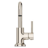 Tenet Single Control 4" Centerset Bathroom Faucet in Polished Nickel