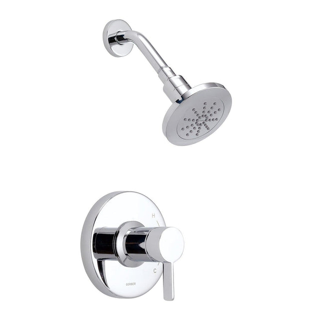 Gerber D501530BSTC Satin Black Amalfi Shower-only Trim Kit, 1.75GPM