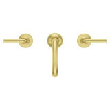 Pfister Brushed Gold 2-handle 8" Widespread Bathroom Faucet LG49-TNT3BG