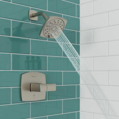 Pfister Brushed Nickel Deckard 1-handle Shower, Trim Only LG89-7DAK