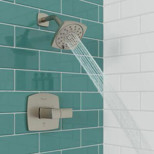 Pfister Brushed Nickel Deckard 1-handle Shower, Trim Only LG89-7DAK