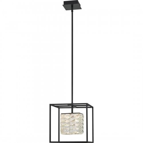 Quoizel PCDZ2812MBK Dazzle Pendant led light matte black Pendant