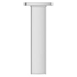Squared Non-Diverting Tub Spout in Polished Chrome