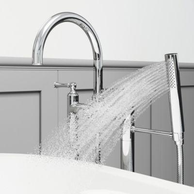 Pfister Polished Chrome Tisbury Free Standing Tub Filler LG6-1TBC