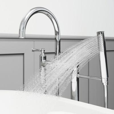 Pfister Polished Chrome Tisbury Free Standing Tub Filler