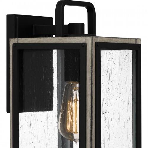 Quoizel BRAM8406MBK Bramshaw Outdoor wall 1 light matte black Outdoor