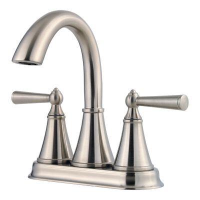 Pfister Brushed Nickel Saxton Centerset Bath Faucet LG48-GL0K