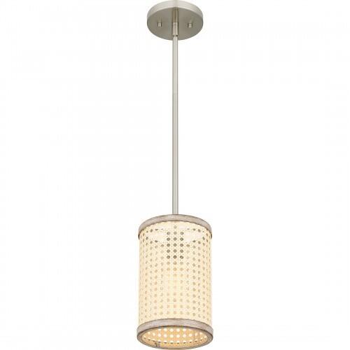 Quoizel SYA1506BN Syrah Mini pendant 1 light brushed nickel Mini Pendant