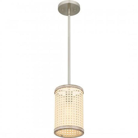 Quoizel SYA1506BN Syrah Mini pendant 1 light brushed nickel Mini Pendant