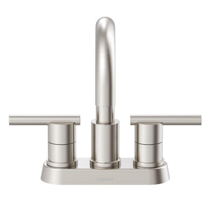 Gerber D307058 Parma Two Handle Centerset Bathroom Faucet With Metal Touch DOWN...