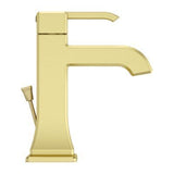 Park Avenue Single Control 4" Centerset Bathroom Faucet in Brushed Gold