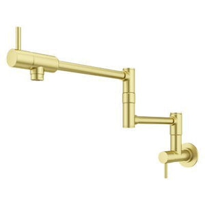 Pfister Brushed Gold 2-handle Pot Filler Faucet GT533-PFBG