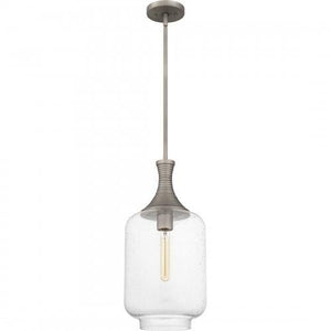 Quoizel QPP6197AN Quoizel Piccolo Pendant Md pendant 1 light antique nickel Mini Pendant