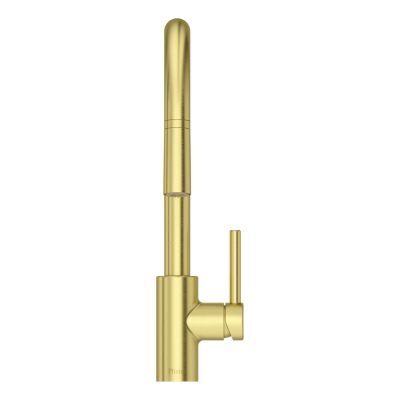 Pfister Brushed Gold 1-handle Pull-down Kitchen Faucet