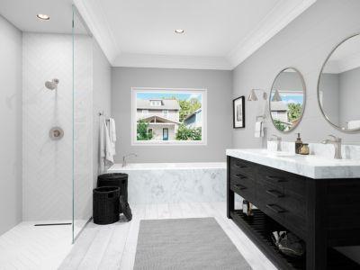 Pfister Spot Defense Brushed Nickel Single Control Bathroom Faucet LG42-WD0GS