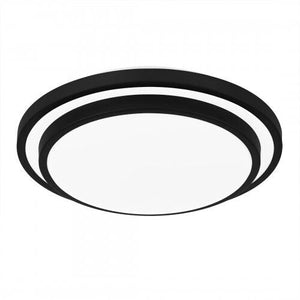 Quoizel IVG1614MBK Irving Flushmount led matte black Semi-Flush Mount