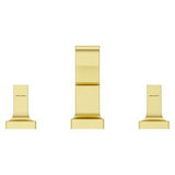 Verve 2-Handle Deck Mounted Roman Tub Trim without Handles in Brushed Gold