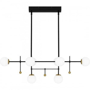 Quoizel PCBRE839MBK Blaire Island led light matte black Island Light