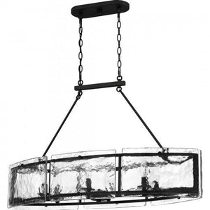 Quoizel FTS638EK Fortress Island  6 lights earth black Island Light