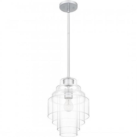 Quoizel QPP6186C Quoizel Piccolo Pendant Mid pendant 1 light polished chrome Mini Pendant