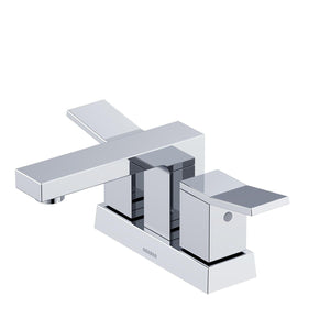 Gerber D307019BS Satin Black Avian Two Handle Centerset Lavatory Faucet