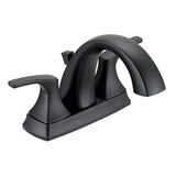 Gerber D307018BB Brushed Bronze Vaughn Two Handle Centerset Lavatory Faucet