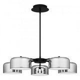 Quoizel PCGAB5031MBK Gabriel Chandelier 5 lights led matte black Chandelier