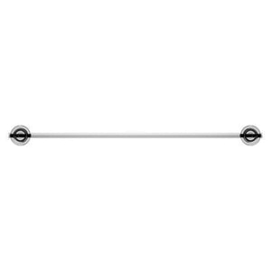Pfister Polished Chrome Contempra 24" Towel Bar BTB-NC2C