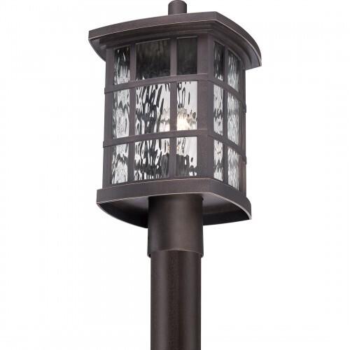 Quoizel SNN9009PN Stonington Outdoor post plld brnz Outdoor Lantern
