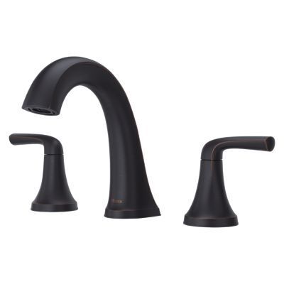 Pfister Tuscan Bronze 2-handle 8" Widespread Bathroom Faucet LG49-MCA0Y