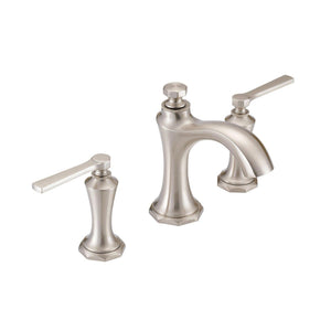 Gerber D304128BN Brushed Nickel Draper Two Handle Widespread Lavatory Faucet