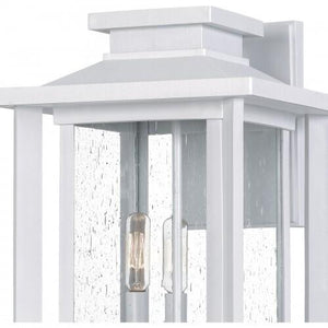 Quoizel WKF8411W Wakefield Outdoor wall 1 light white lustre Outdoor