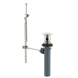 Gerber GA605254BN 1 1/4" 50/50 Pop-up Drain Assembly With Lift Rod - Brushed Nickel
