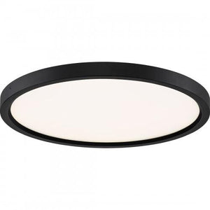 Quoizel OST1715OI Outskirts Flush mount 15"d oil rubbed bronze Flush Mount