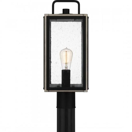 Quoizel BRAM9007MBK Bramshaw Outdoor post 1 light matte black Outdoor