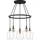 Quoizel JUN5005EK June Chandelier 5 light earth black Chandelier