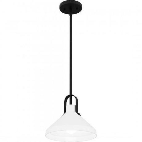 Quoizel BIK1510MBK Brink Mid pendant 1 light matte black Mini Pendant