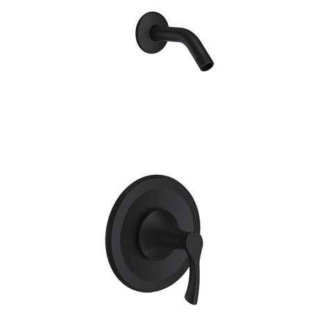 Gerber D510522LSBSTC Antioch Shower-only Trim Kit, Without Showerhead - Satin Black