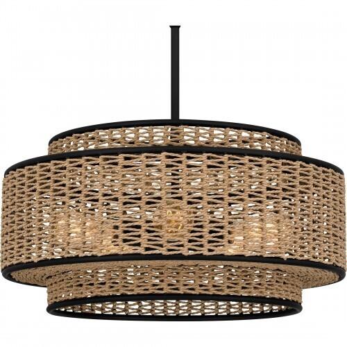 Quoizel QP6161MBK Quoizel Pendant Pendant 5 lights matte black Pendant