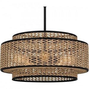 Quoizel QP6161MBK Quoizel Pendant Pendant 5 lights matte black Pendant