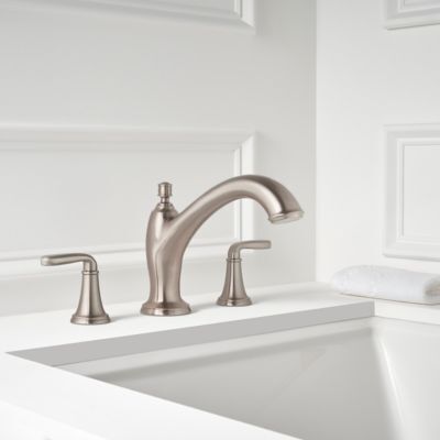 Pfister Brushed Nickel Northcott 3-hole Roman Tub, Trim Only RT6-5MGK