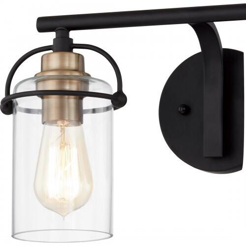 Quoizel EMR8602MBK Emerson Bath 2 light matte black Bath