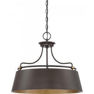 Quoizel FV2824WT Fairview Pendant western bronze 4lts Pendant