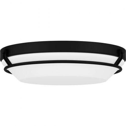 Quoizel DNB1616MBK Dunbar Flush mount led light matte black Flush Mount