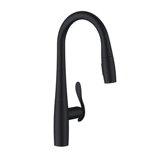 Gerber D454012 Chrome Selene Single Handle Pull-down Kitchen Faucet